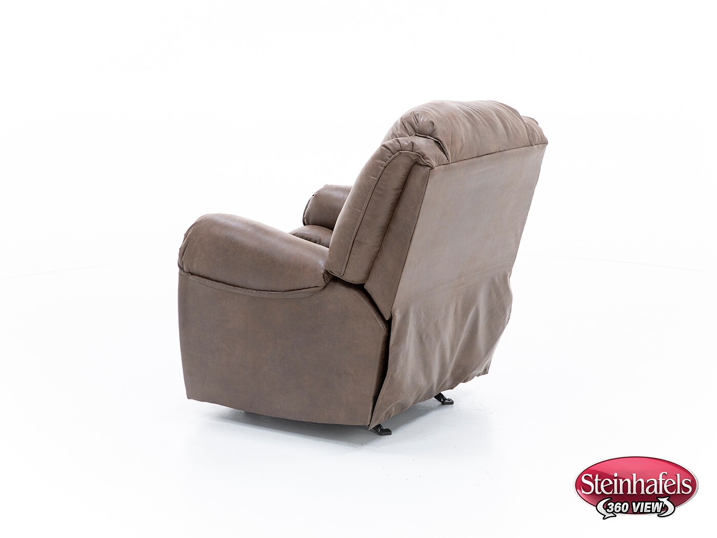 home stretch inc brown recliner  image   