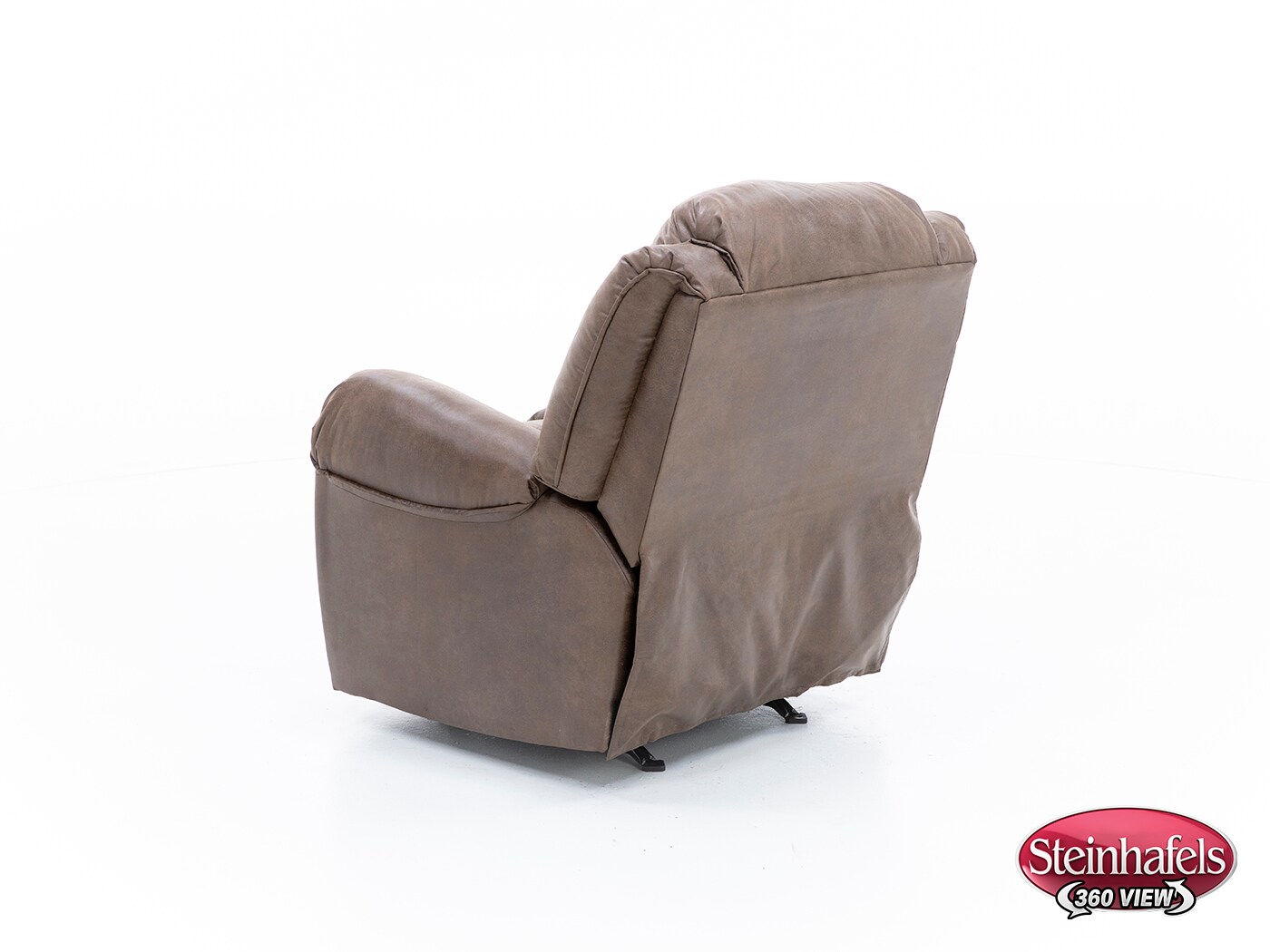 home stretch inc brown recliner  image   