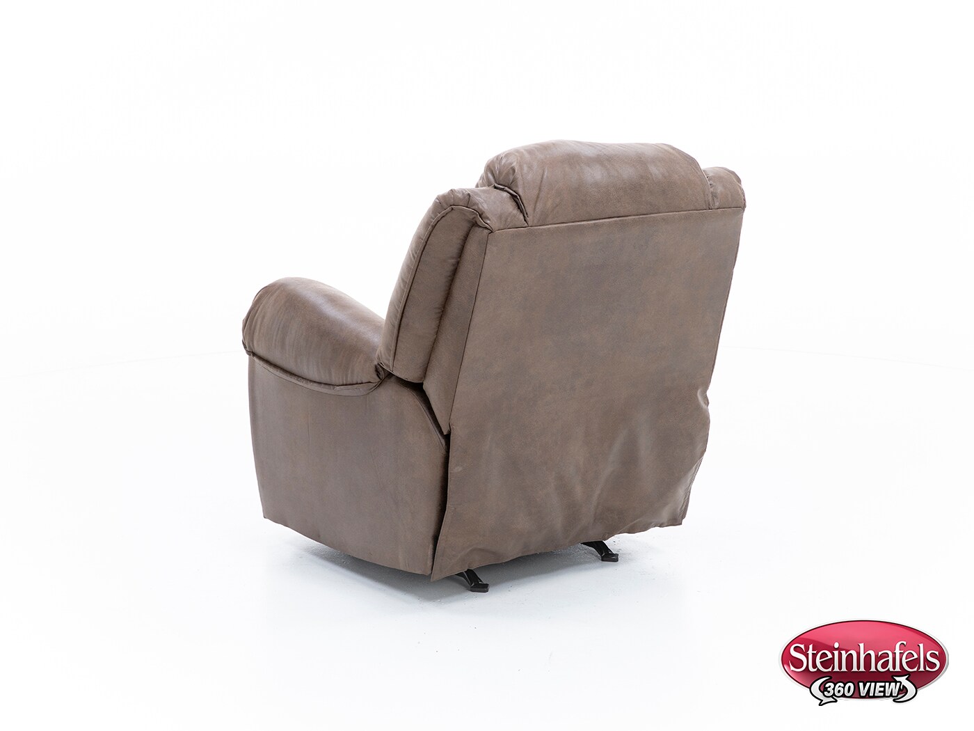 home stretch inc brown recliner  image   