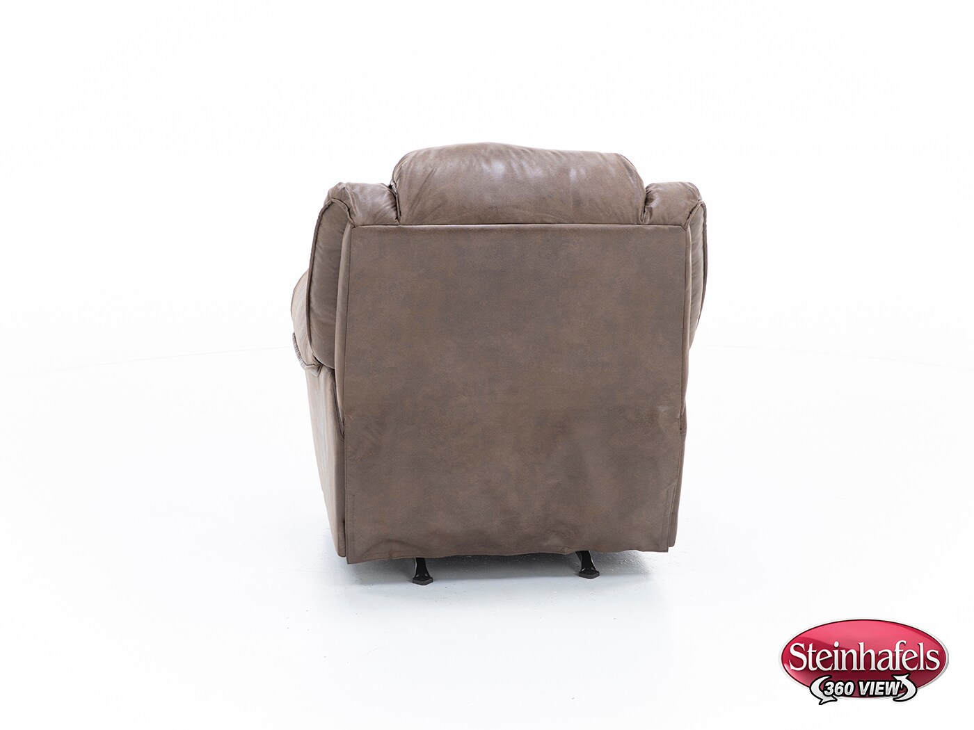 home stretch inc brown recliner  image   