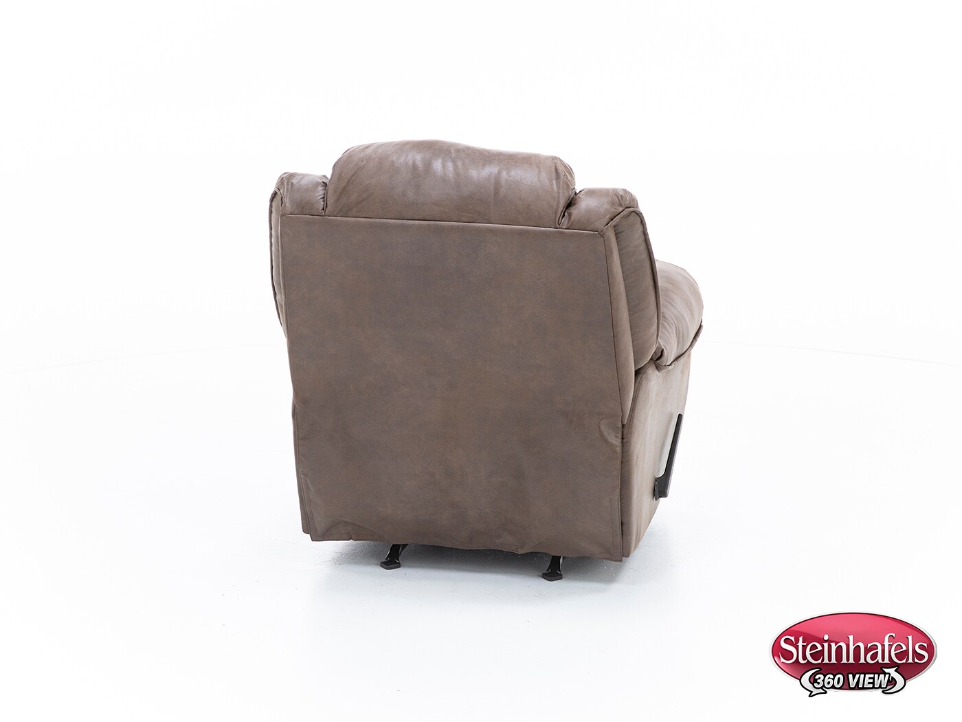 home stretch inc brown recliner  image   