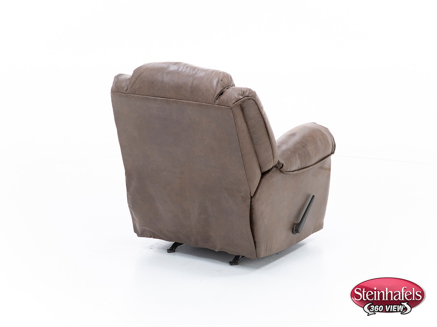 home stretch inc brown recliner  image   