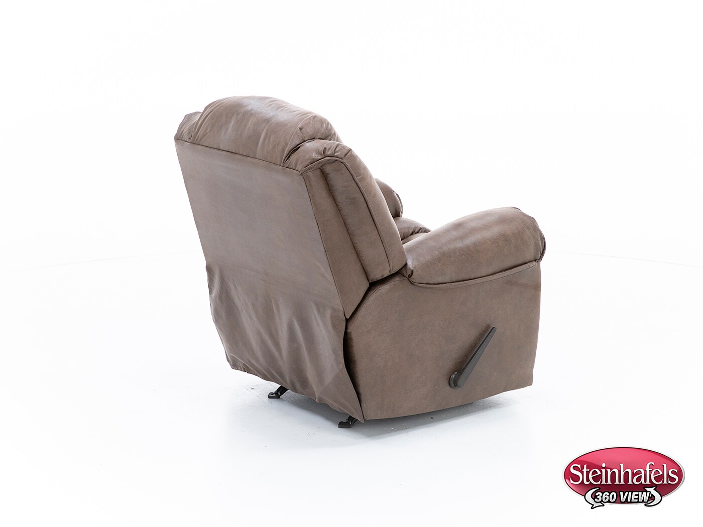 home stretch inc brown recliner  image   