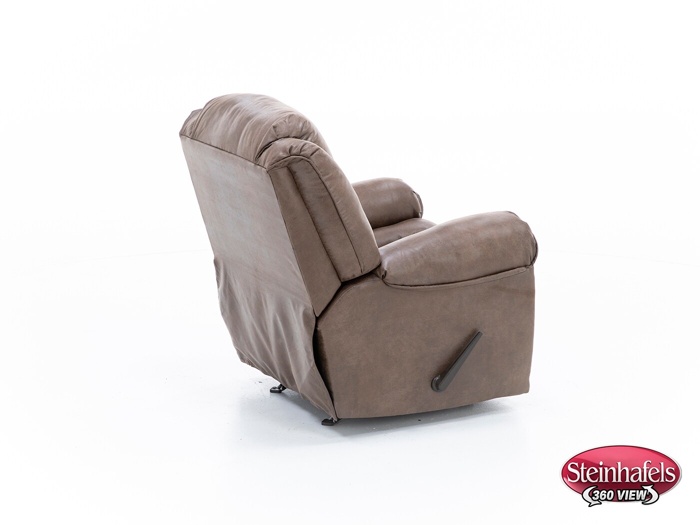 home stretch inc brown recliner  image   