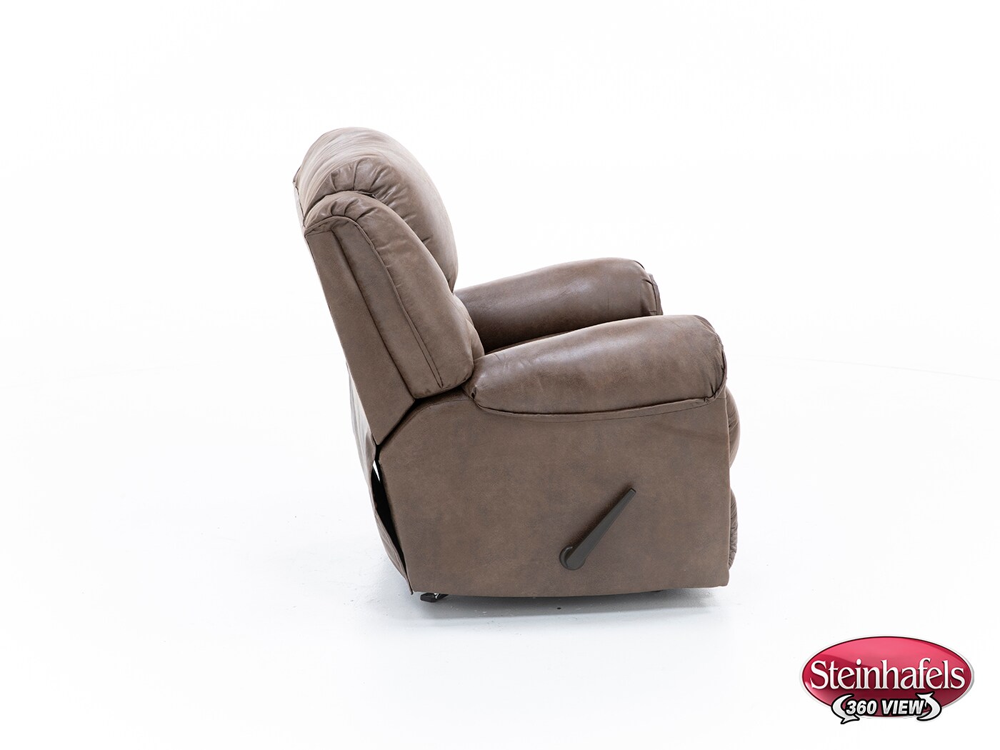 home stretch inc brown recliner  image   
