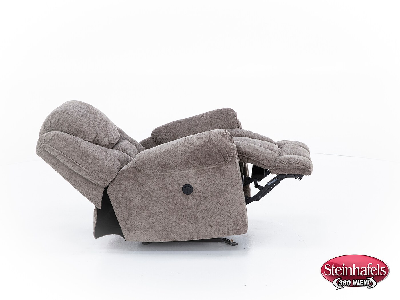 home stretch inc brown recliner  image   