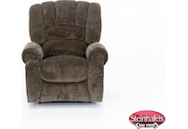home stretch inc brown recliner  image   