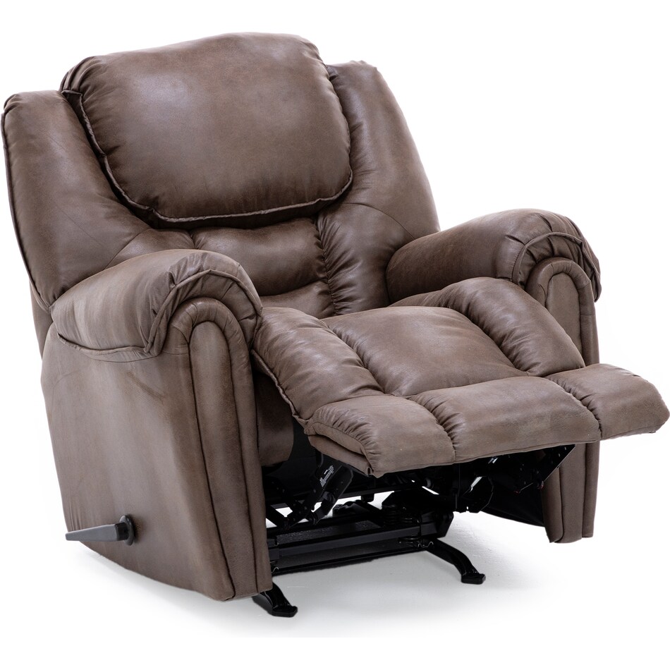 home stretch inc brown recliner   