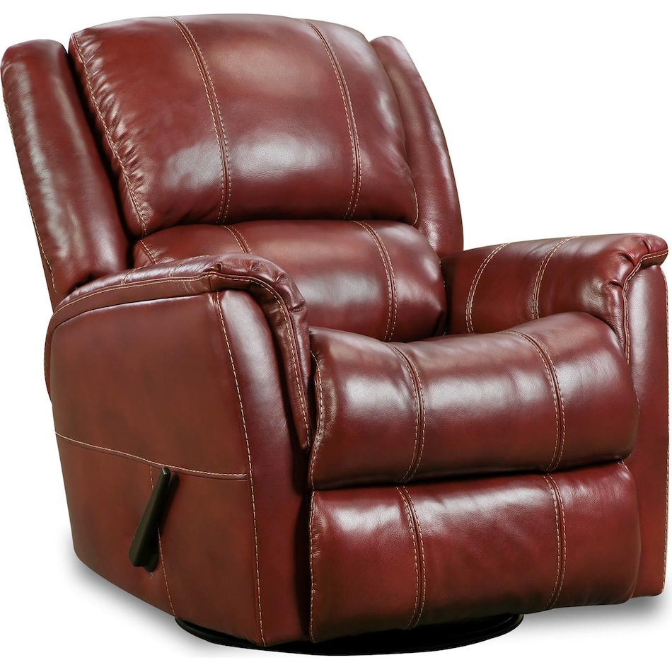 home stretch inc red recliner   
