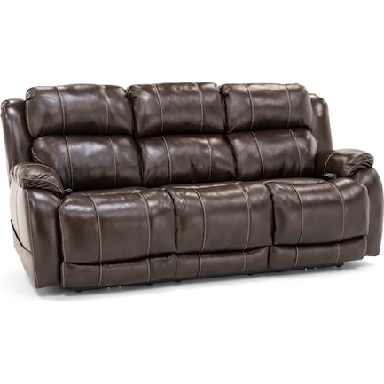 Milan Leather Fully Loaded Sofa