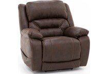 home stretch brown recliner   