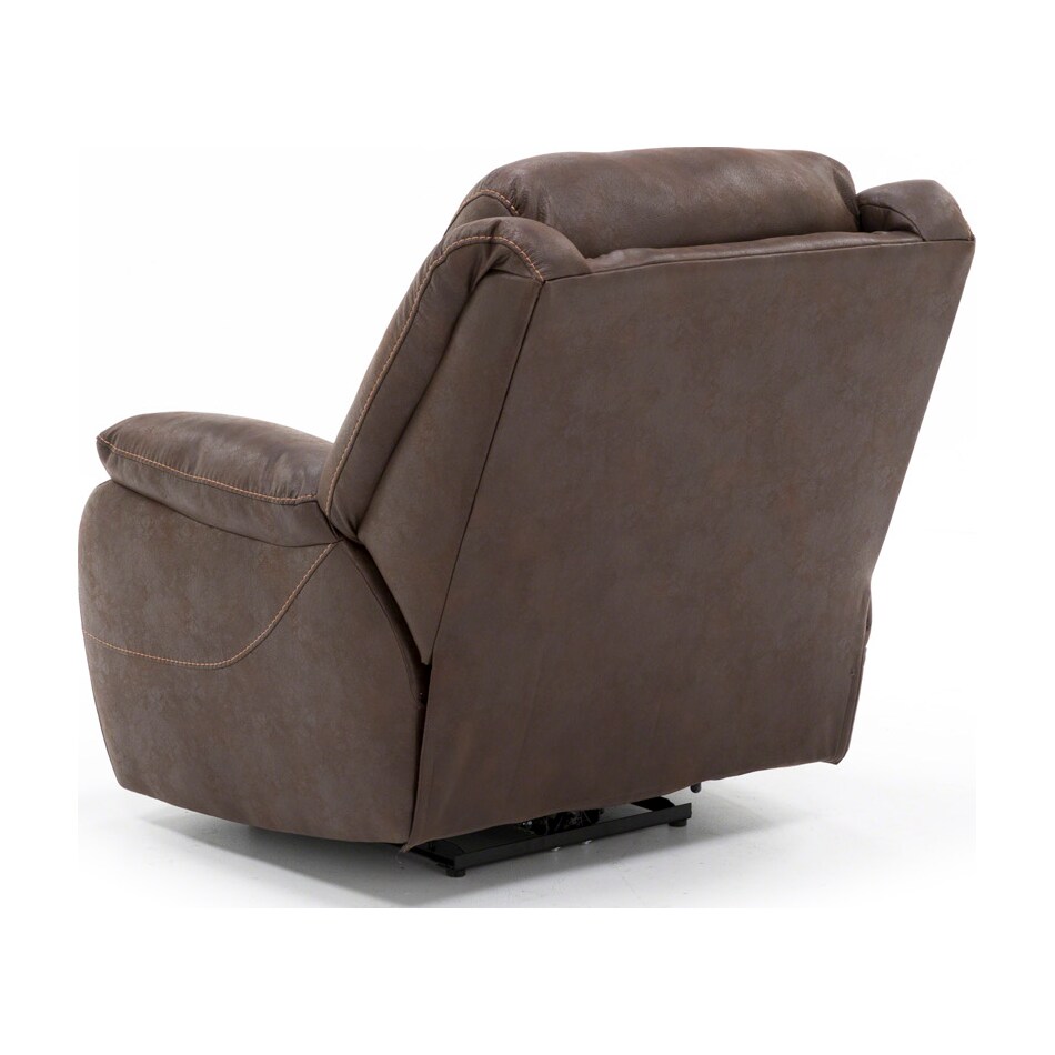 home stretch brown recliner   