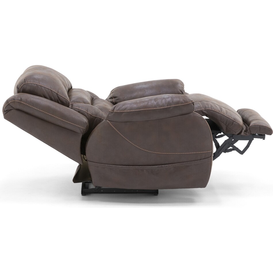 home stretch brown recliner   