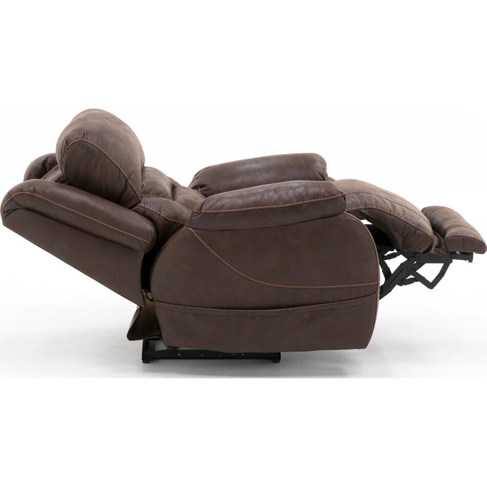 home stretch brown recliner   