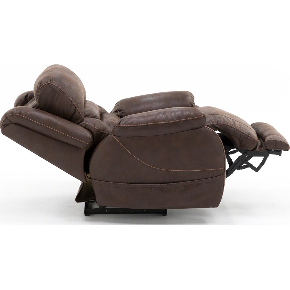 home stretch brown recliner   