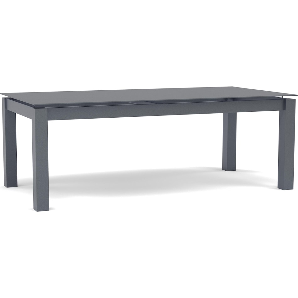 homecrest outdoor living black coffee table   