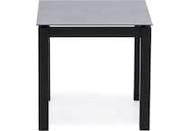homecrest outdoor living black end table   
