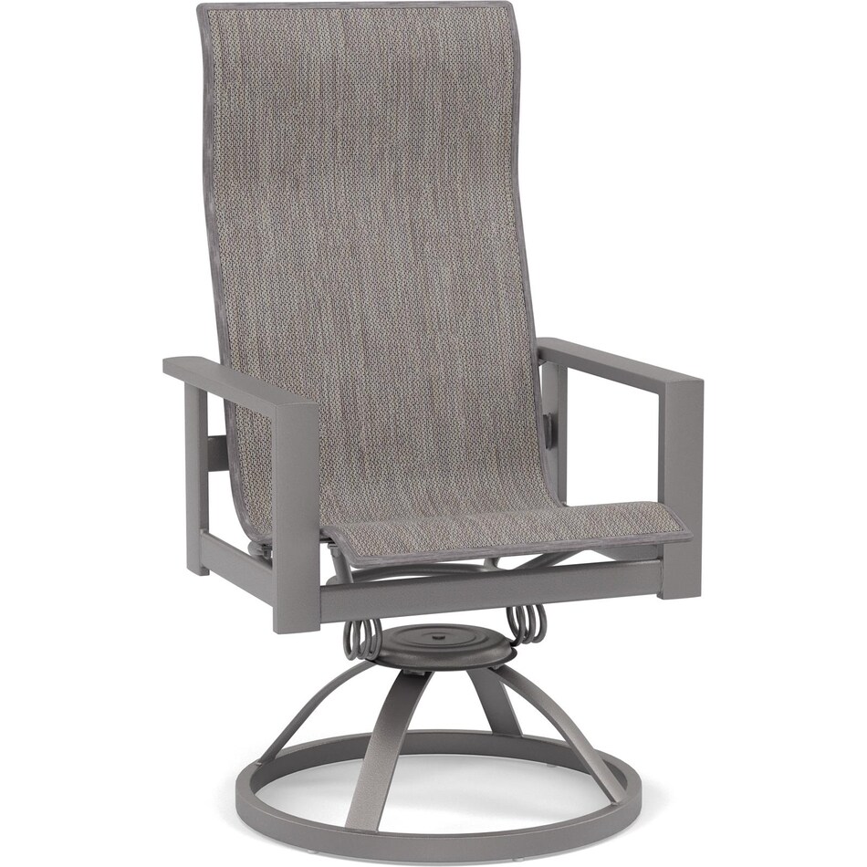 homecrest outdoor living brown standard height arm chair   