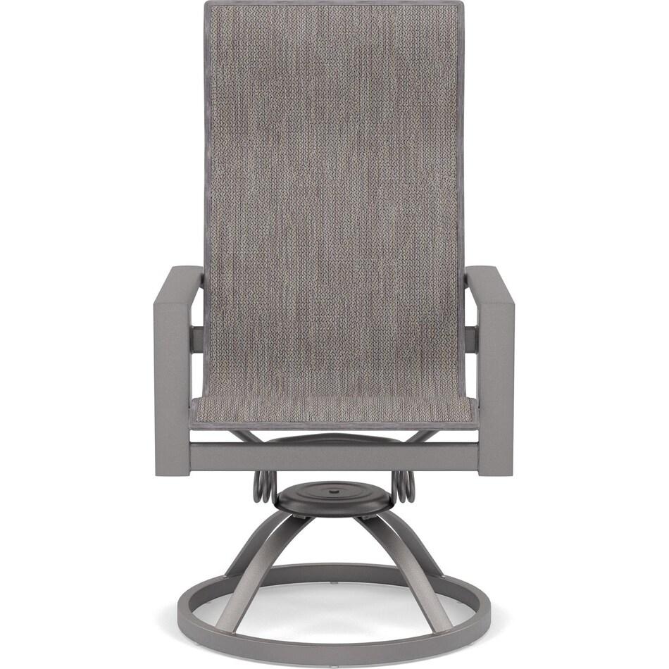 homecrest outdoor living brown standard height arm chair   