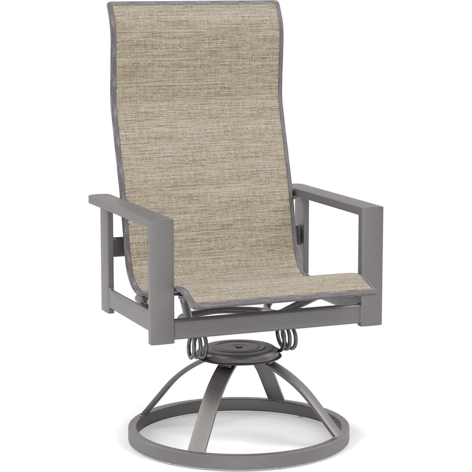 homecrest outdoor living brown standard height arm chair   