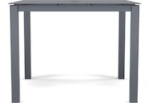 homecrest outdoor living grey counter height square   