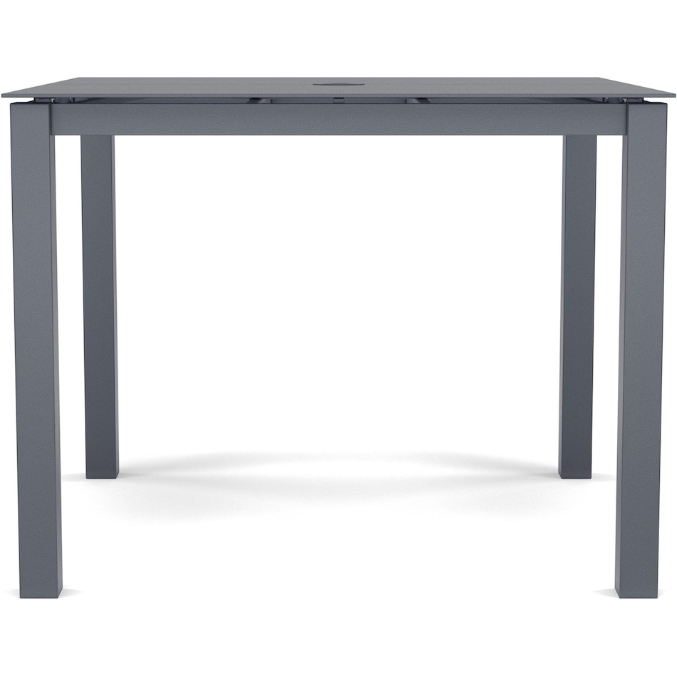 homecrest outdoor living grey counter height square   