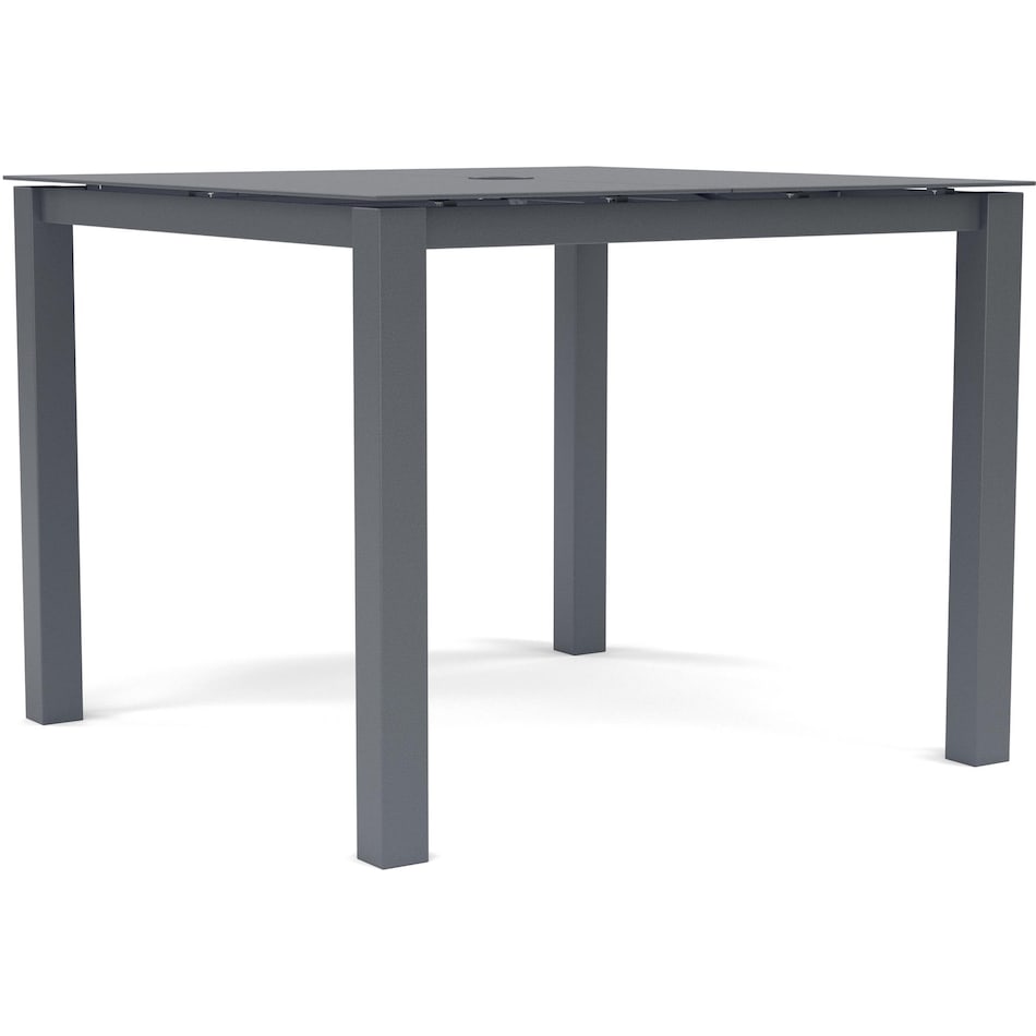 homecrest outdoor living grey counter height square   