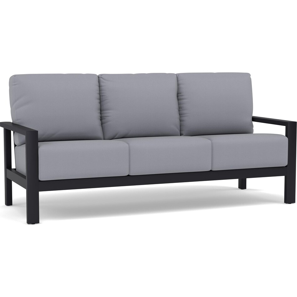 homecrest outdoor living homecrest onyx   canvas charcoal under  inches   