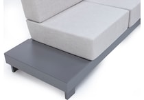 homecrest outdoor living storm   echo ash raf loveseat pkg  