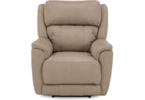 homs beige recliner z  