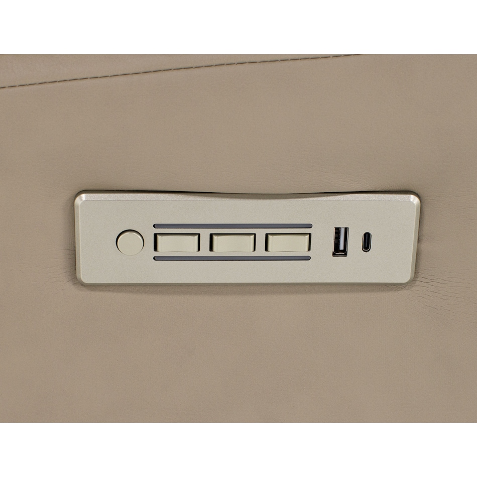 homs beige recliner z  