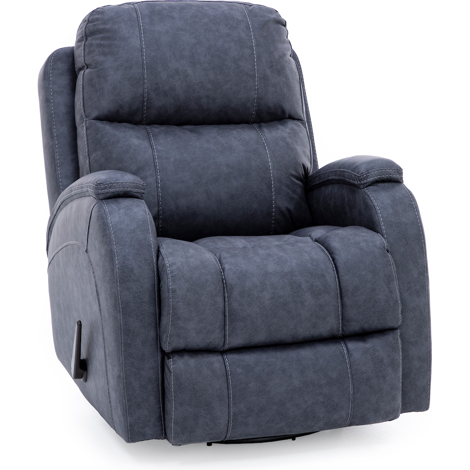 homs blue recliner z  