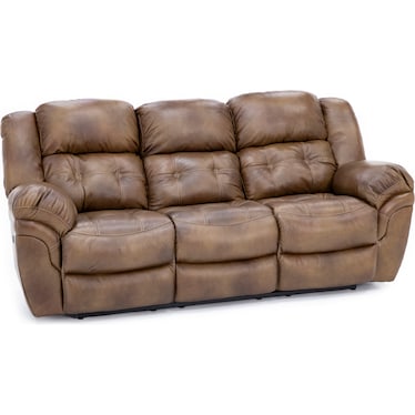 Boone Leather Power Reclining Sofa