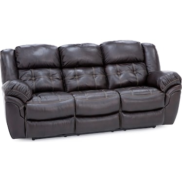 Boone Leather Reclining Sofa
