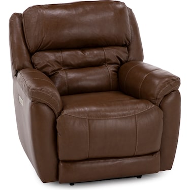 Tyson Leather Fully Loaded Zero Gravity Recliner