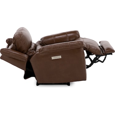 Tyson Leather Fully Loaded Zero Gravity Recliner