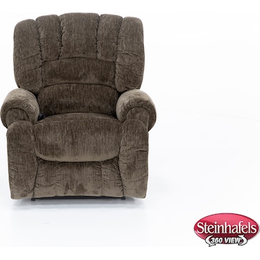 Atlas Oversized Power Recliner in Driftwood