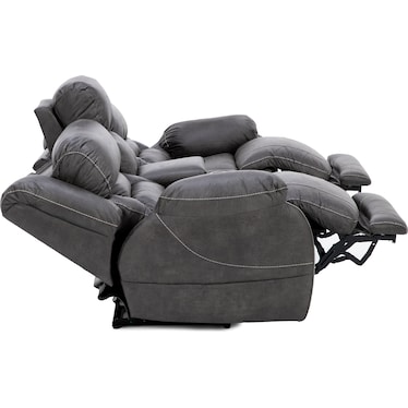 Wyoming Fully Loaded Reclining Console Loveseat