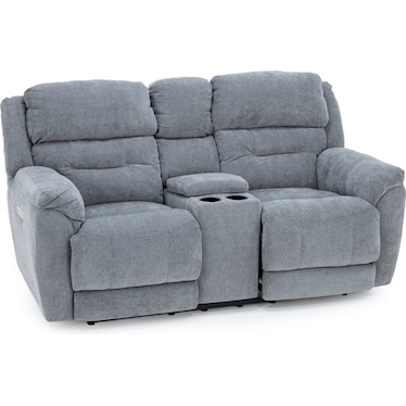 Tyson Fully Loaded Zero Gravity Console Reclining Loveseat