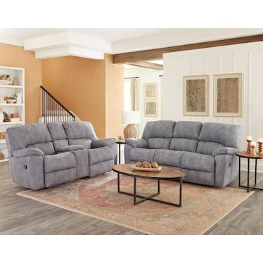 Tyler Reclining Sofa In Performance Fabric