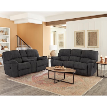 Tyler Reclining Sofa In Performance Fabric