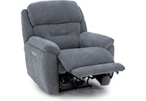 homs grey recliner z  