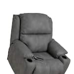 homs grey recliner   