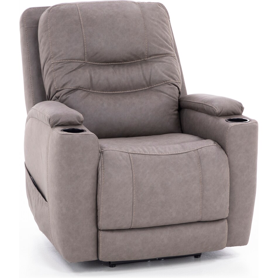 homs grey recliner z  