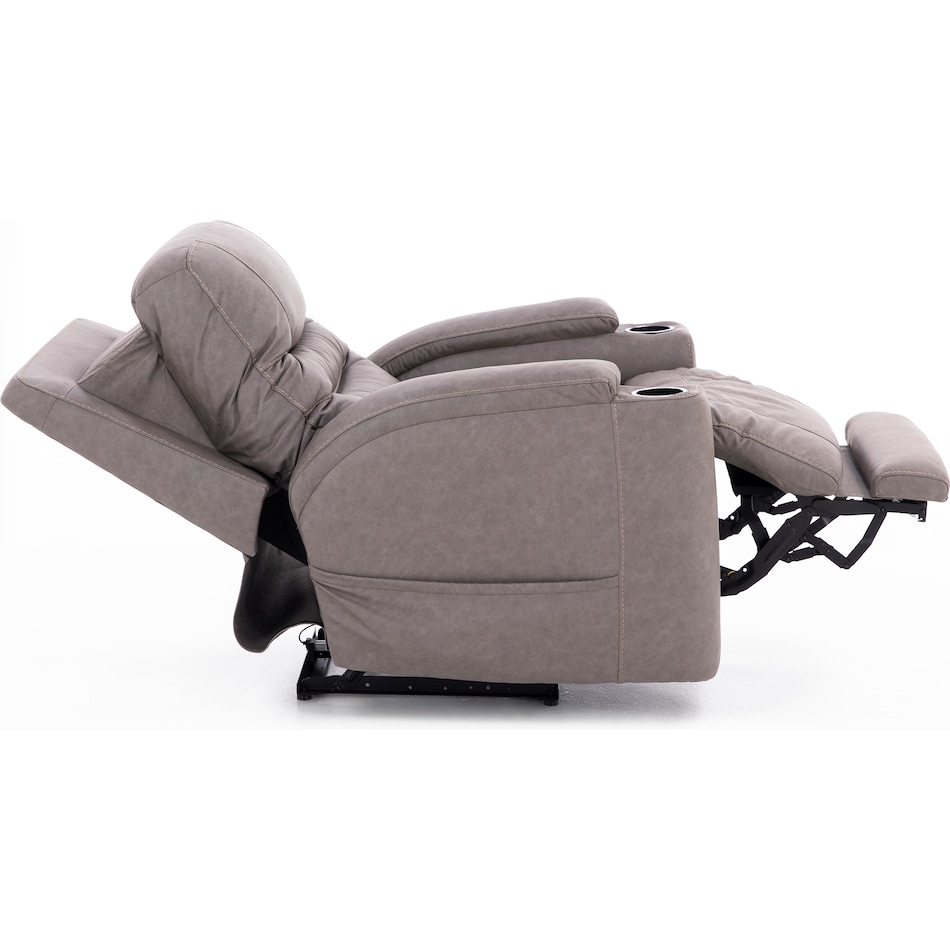 homs grey recliner z  