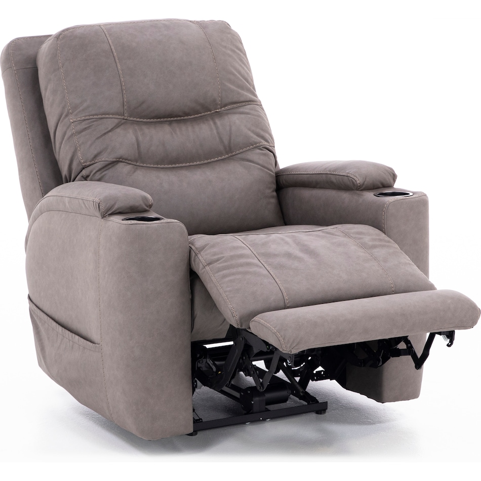homs grey recliner z  
