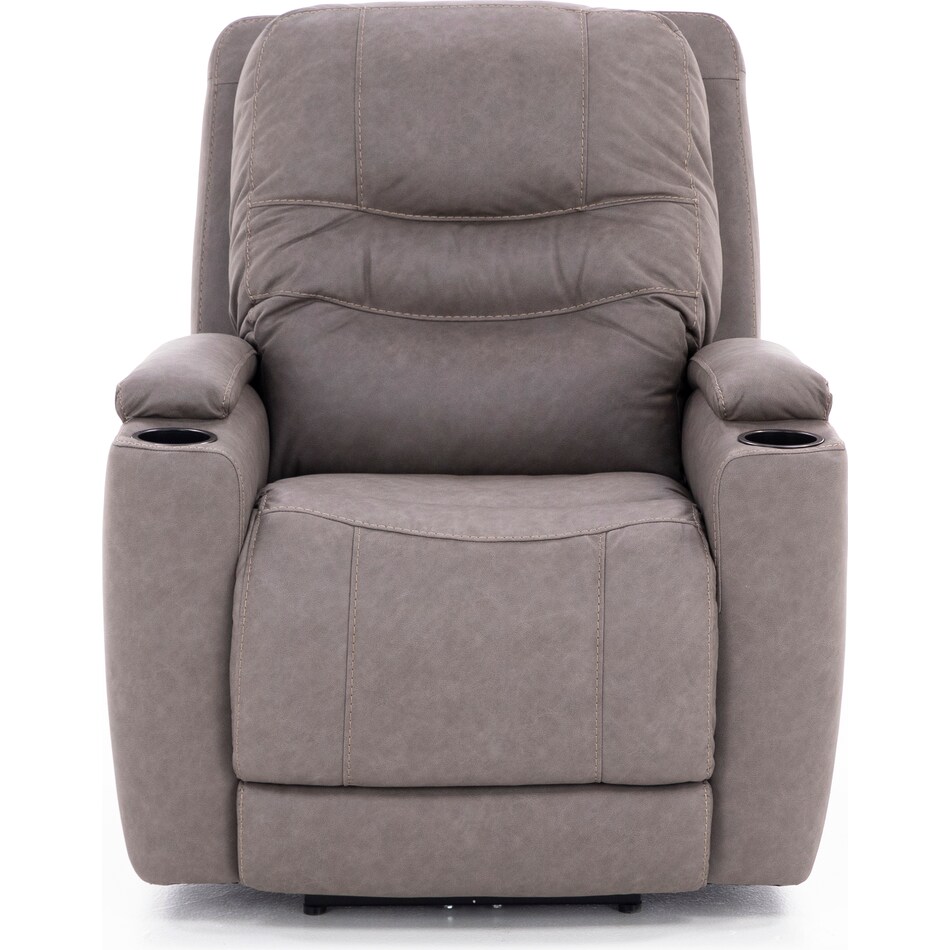 homs grey recliner z  