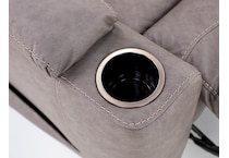 homs grey recliner z  