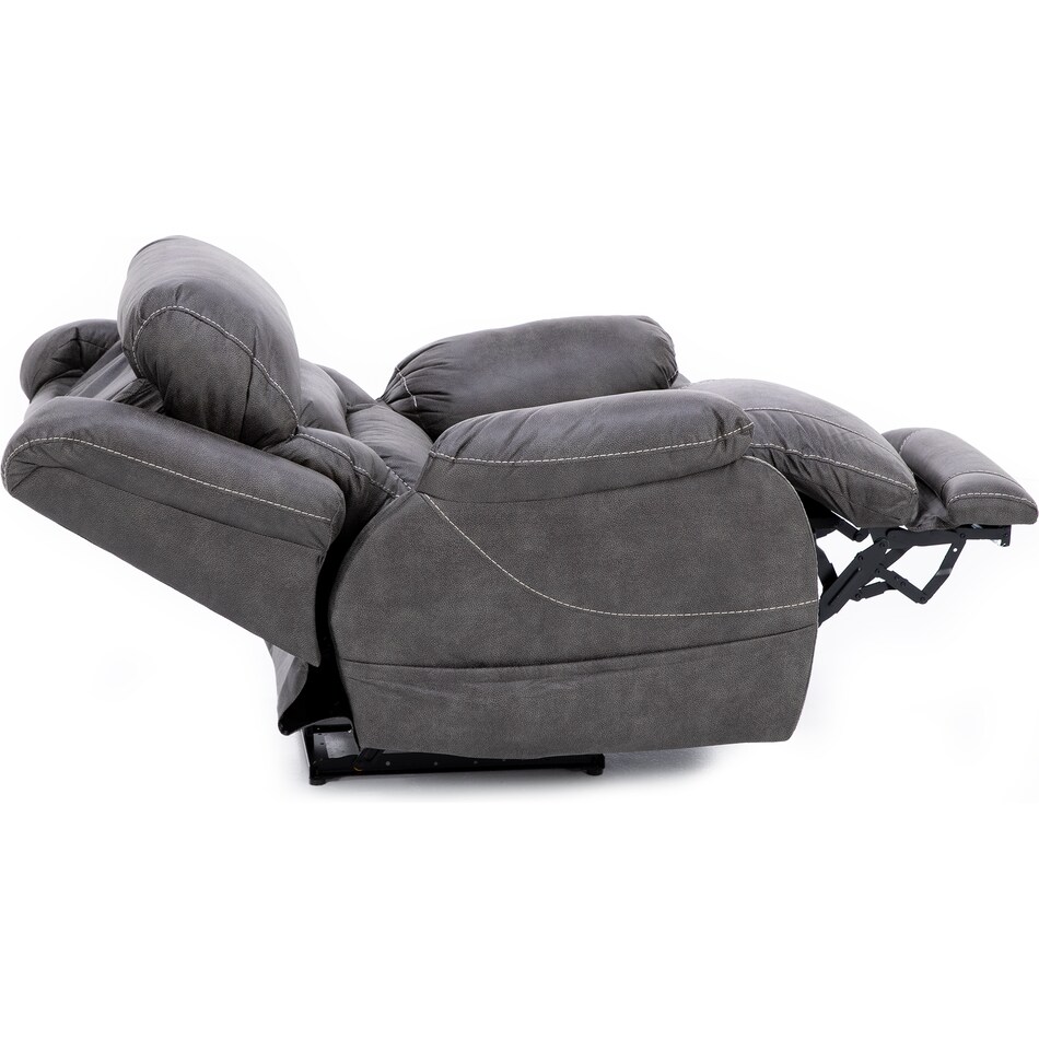homs grey recliner   