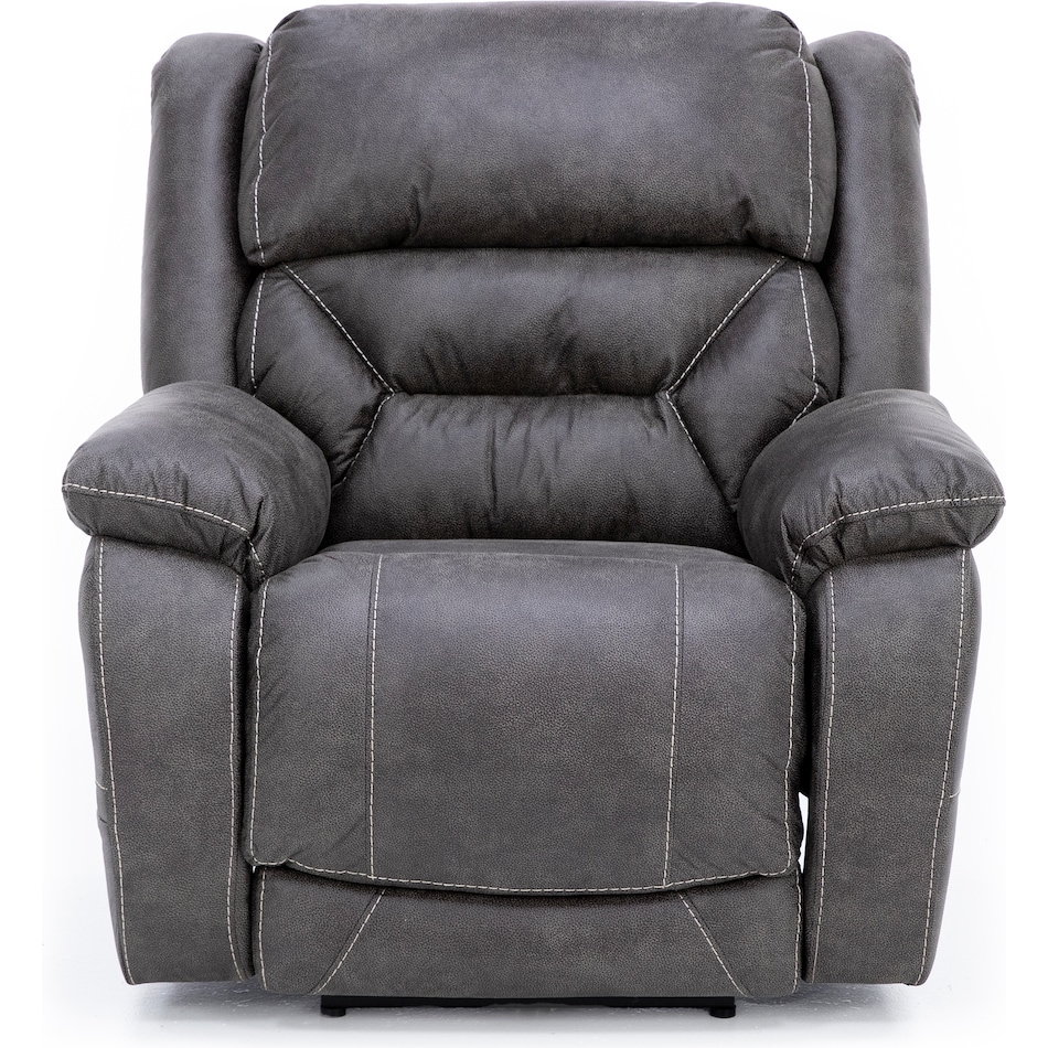 homs grey recliner   